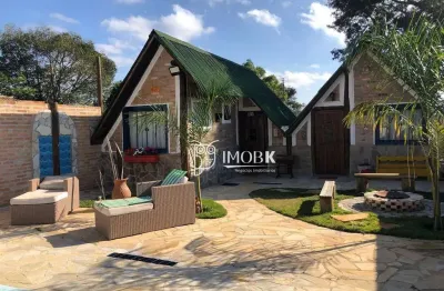 Chácara com 5 dormitórios à venda, 492 m² por r$ 750.000,00 - bela vista - jarinu/sp