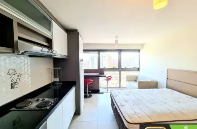 Apartamento bem mobiliado, com maquina de lavar e ar condicionado, 12º andar. ed. seventh