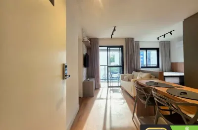 Apartamento studio bem mobiliado, com ar condicionado! walk brigadeiro