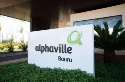 Terreno para venda no condomínio alphaville bauru - sp.