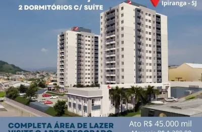 Apto em construção em são josé - bairro ipiranga - localização privilegiada