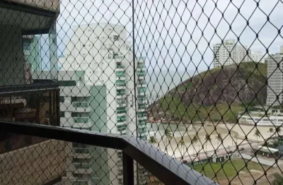 Apartamento com 3 dormitórios à venda, 100 m² por r$ 800.000,00 - praia da enseada - fórum - guarujá/sp