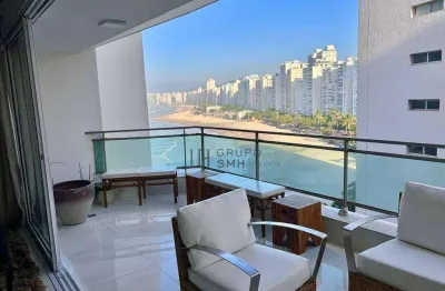 Apartamento com 4 dormitórios à venda, 240 m² por r$ 1.750.000,00 - morro do maluf - guarujá/sp