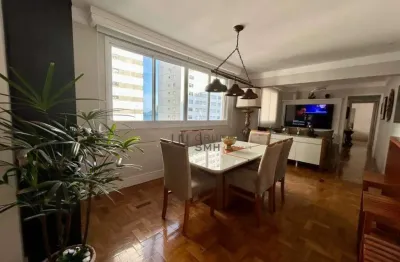 Apartamento com 3 dormitórios à venda, 147 m² por r$ 860.000,00 - pitangueiras - guarujá/sp