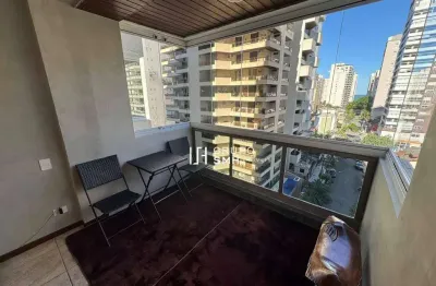 Apartamento com 3 dormitórios à venda, 126 m² por r$ 780.000,00 - pitangueiras - guarujá/sp