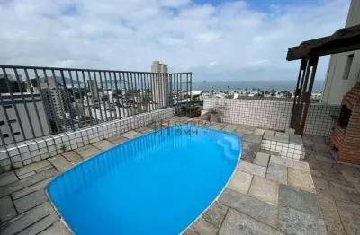 Cobertura com 2 dormitórios à venda, 150 m² por r$ 742.000,00 - enseada - guarujá/sp