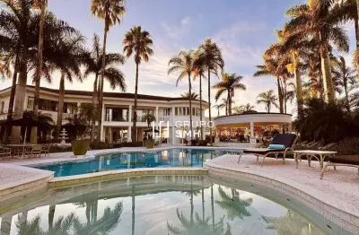 Casa com 7 dormitórios à venda, 1500 m² por r$ 23.000.000,00 - acapulco - guarujá/sp