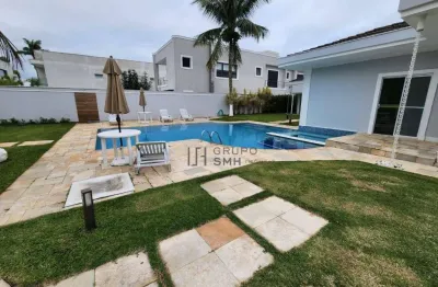 Casa com 7 dormitórios, 628 m² - venda por r$ 8.900.000,00 ou aluguel por r$ 26.900,00/mês - acapulco - guarujá/sp