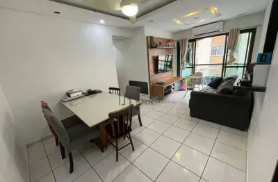 Apartamento com 2 dormitórios à venda, 70 m² por r$ 424.000,00 - praia da enseada – hotéis - guarujá/sp