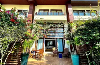 Casa com 5 dormitórios à venda, 408 m² por r$ 6.500.000,00 - balneário praia do pernambuco - guarujá/sp