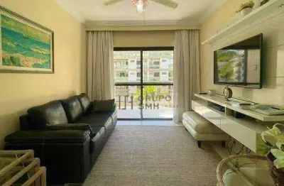 Apartamento com 2 dormitórios à venda, 80 m² por r$ 500.000,00 - praia da enseada – aquário - guarujá/sp