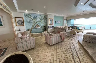 Apartamento com 3 dormitórios à venda, 350 m² por r$ 4.200.000,00 - praia das astúrias - guarujá/sp