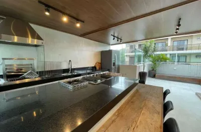 Cobertura com 4 dormitórios à venda, 240 m² por r$ 1.200.000,00 - jardim três marias - guarujá/sp
