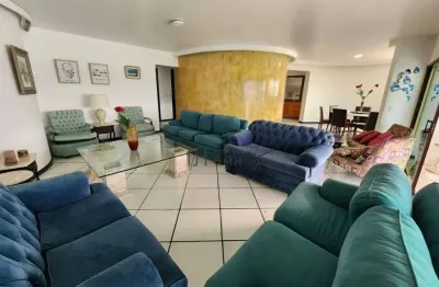 Cobertura com 5 dormitórios à venda, 420 m² por r$ 4.500.000,00 - praia da enseada - tortugas - guarujá/sp