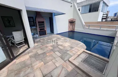 Cobertura com 3 dormitórios à venda, 220 m² por r$ 800.000,00 - enseada - guarujá/sp