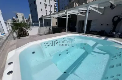 Cobertura à venda, 220 m² por r$ 1.480.000,00 - astúrias - guarujá/sp