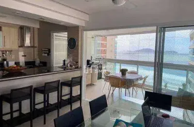 Apartamento com 2 dormitórios à venda, 118 m² por r$ 1.850.000 - astúrias - guarujá/sp