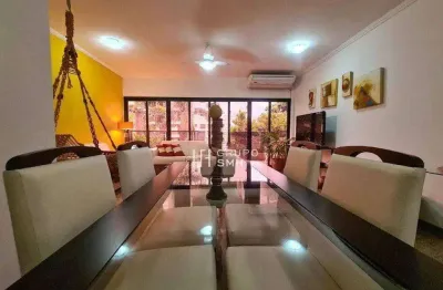 Apartamento com 4 dormitórios, 140 m² - venda por r$ 425.000,00 ou aluguel por r$ 5.000,00/mês - enseada - guarujá/sp