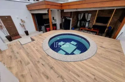 Cobertura com 3 dormitórios à venda, 210 m² por r$ 850.000,00 - astúrias - guarujá/sp