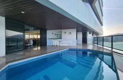 Apartamento com 4 suítes à venda, 400 m² por r$ 3.700.000 - astúrias - guarujá/sp