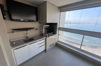Apartamento com 3 dormitórios à venda, 120 m² por r$ 1.750.000,00 - astúrias frente mar - guarujá/sp