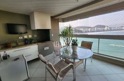 Apartamento com 4 dormitórios à venda, 170 m² por r$ 2.400.000,00 - astúrias frente mar - guarujá/sp