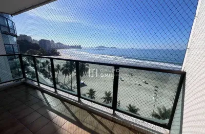 Apartamento com 3 suítes à venda, 180 m² por r$ 1.800.000 - astúrias - guarujá/sp