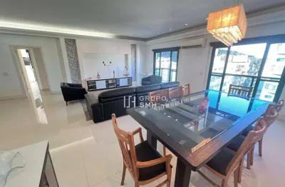 Apartamento com 3 suítes, 197 m² - venda por r$ 1.590.000 ou aluguel por r$ 8.500/mês - pitangueiras - guarujá/sp