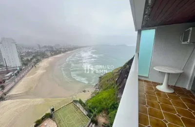 Apartamento com 3 dormitórios à venda, 160 m² por r$ 950.000 - praia das pitangueiras frente mar - guarujá/sp