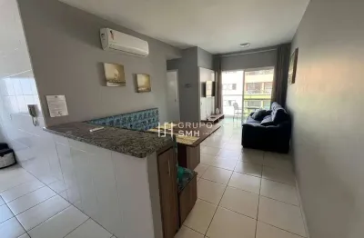 Apartamento com 2 dormitórios à venda, 60 m² por r$ 450.000,00 - enseada - guarujá/sp