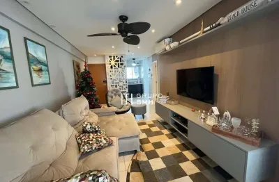 Apartamento com 3 dormitórios à venda, 112 m² por r$ 1.150.000,00 - astúrias - guarujá/sp