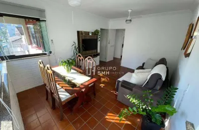 Apartamento com 2 dormitórios à venda, 79 m² por r$ 320.000,00 - enseada - guarujá/sp