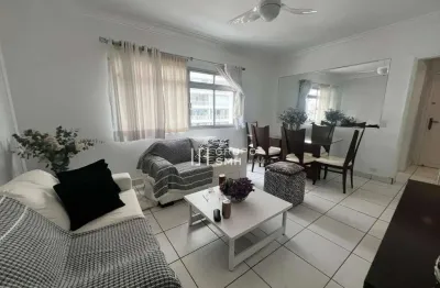 Apartamento com 2 dormitórios à venda, 90 m² por r$ 750.000 - vila alzira - guarujá/sp
