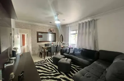 Apartamento com 2 dormitórios à venda, 90 m² por r$ 580.000,00 - astúrias - guarujá/sp