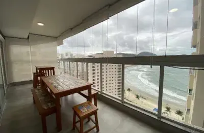 Apartamento com 3 dormitórios à venda, 145 m² por r$ 2.235.000,00 - praia das asturias frente mar - guarujá/sp