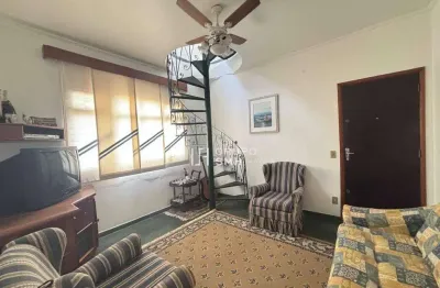 Cobertura com 3 dormitórios à venda, 120 m² por r$ 450.000,00 - astúrias - guarujá/sp
