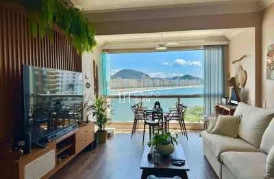 Apartamento com 3 dormitórios à venda, 110 m² por r$ 1.500.000,00 - astúrias frente mar - guarujá/sp
