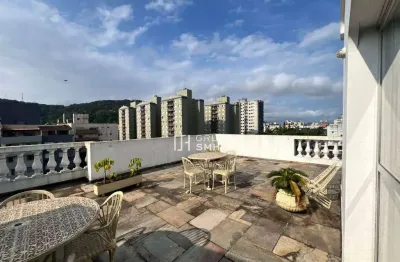 Cobertura com 2 dormitórios, 320 m² - venda por r$ 550.000,00 ou aluguel por r$ 4.500,00/mês - enseada - guarujá/sp