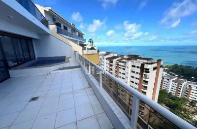 Cobertura à venda, 320 m² por r$ 2.000.000,00 - sorocotuba - guarujá/sp
