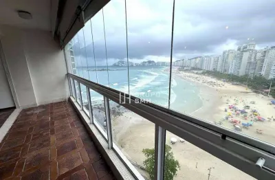 Apartamento com 4 dormitórios à venda, 201 m² por r$ 1.300.000,00 - morro do maluf - guarujá/sp