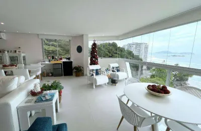 Apartamento com 3 dormitórios à venda, 160 m² por r$ 2.650.000,00 - astúrias frente mar - guarujá/sp