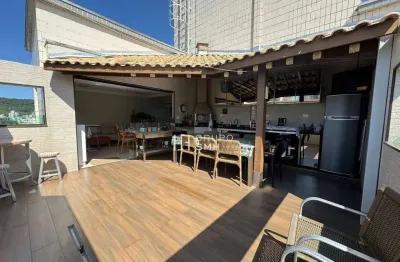 Cobertura com 3 dormitórios à venda, 135 m² por r$ 800.000,00 - astúrias - guarujá/sp
