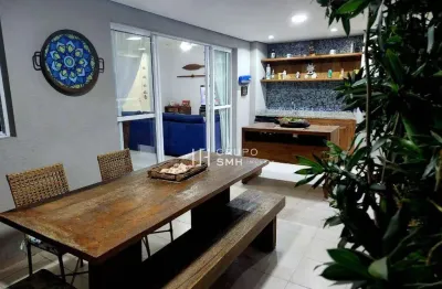 Apartamento com 4 dormitórios à venda, 140 m² por r$ 1.190.000,00 - astúrias - guarujá/sp