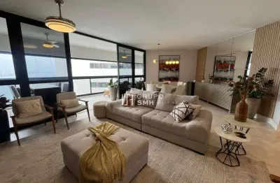Apartamento com 3 dormitórios à venda, 220 m² por r$ 2.000.000,00 - astúrias - guarujá/sp
