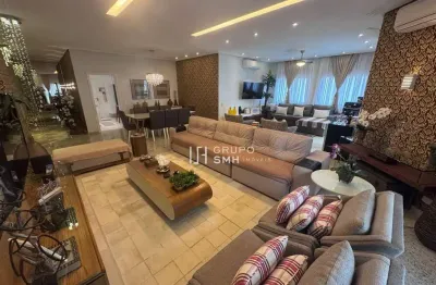 Apartamento com 4 dormitórios à venda, 297 m² por r$ 2.650.000,00 - pitangueiras - guarujá/sp
