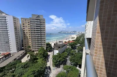 Apartamento com 3 dormitórios à venda, 146 m² por r$ 1.000.000 - pitangueiras frente mar - guarujá/sp