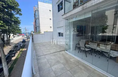 Apartamento com 2 dormitórios à venda, 140 m² por r$ 1.150.000 - tombo - guarujá/sp
