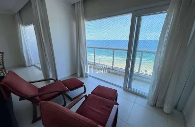 Apartamento com 3 dormitórios à venda, 148 m² por r$ 1.850.000 - pitangueiras frente mar - guarujá/sp