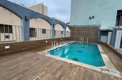 Cobertura com 3 dormitórios, 250 m² - venda por r$ 835.000,00 ou aluguel por r$ 7.000,00/ano - enseada - guarujá/sp