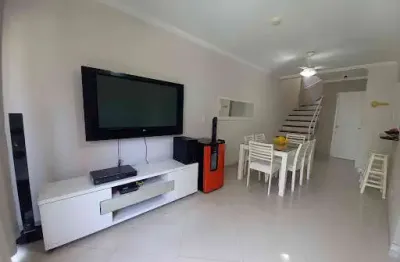 Apartamento duplex com 3 dormitórios à venda, 90 m² por r$ 424.000,00 - enseada - guarujá/sp